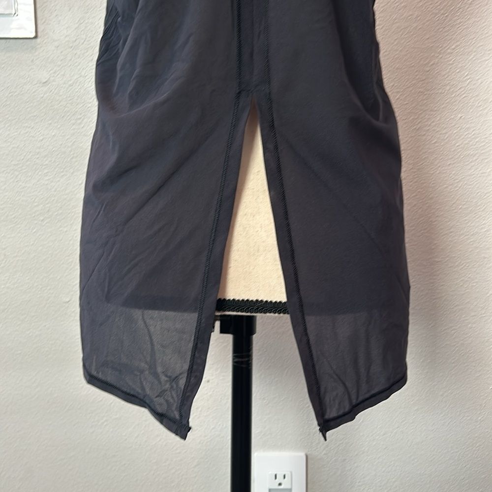 Lululemon Cool Racerback Black Tank Top Size 8 - Picture 7 of 11